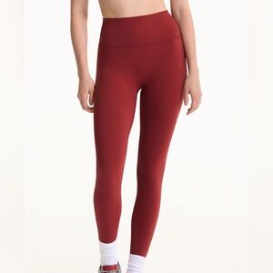 Set Active Red Leggings